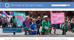 Desktop Screenshot of manchesterquakers.org.uk